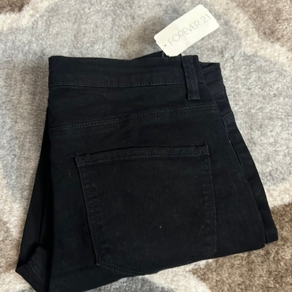 Forever 21 Black Denim Jeans
